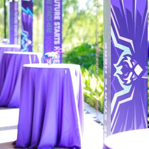 Custom event pillars  (print & ship)