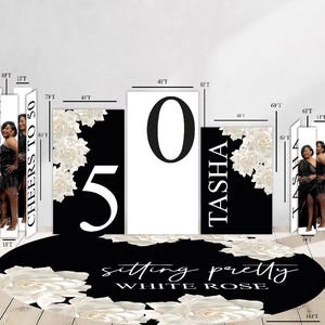 Custom event panels package (print & ship)