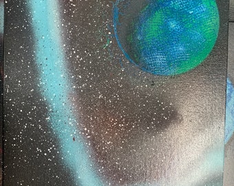 Spray paint art