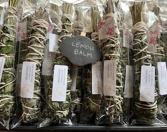 Lemon Balm Smudge