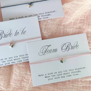 Hen Party, Hen Party, Team Braut Hochzeit Hen Party Bettelarmband, Brautjungfer Brautparty Vorschlag Armband Brautjungfer Braut TB.05