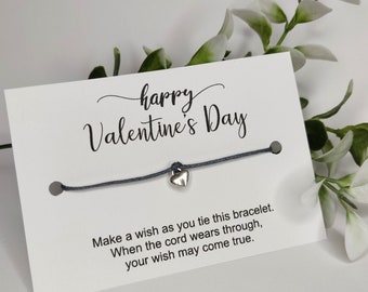 Regalo del Día de San Valentín demasiado caliente para manejar Wish Bracelet - regalo para esposa, esposo, novia, novio prometido. Te amo pulsera de encanto