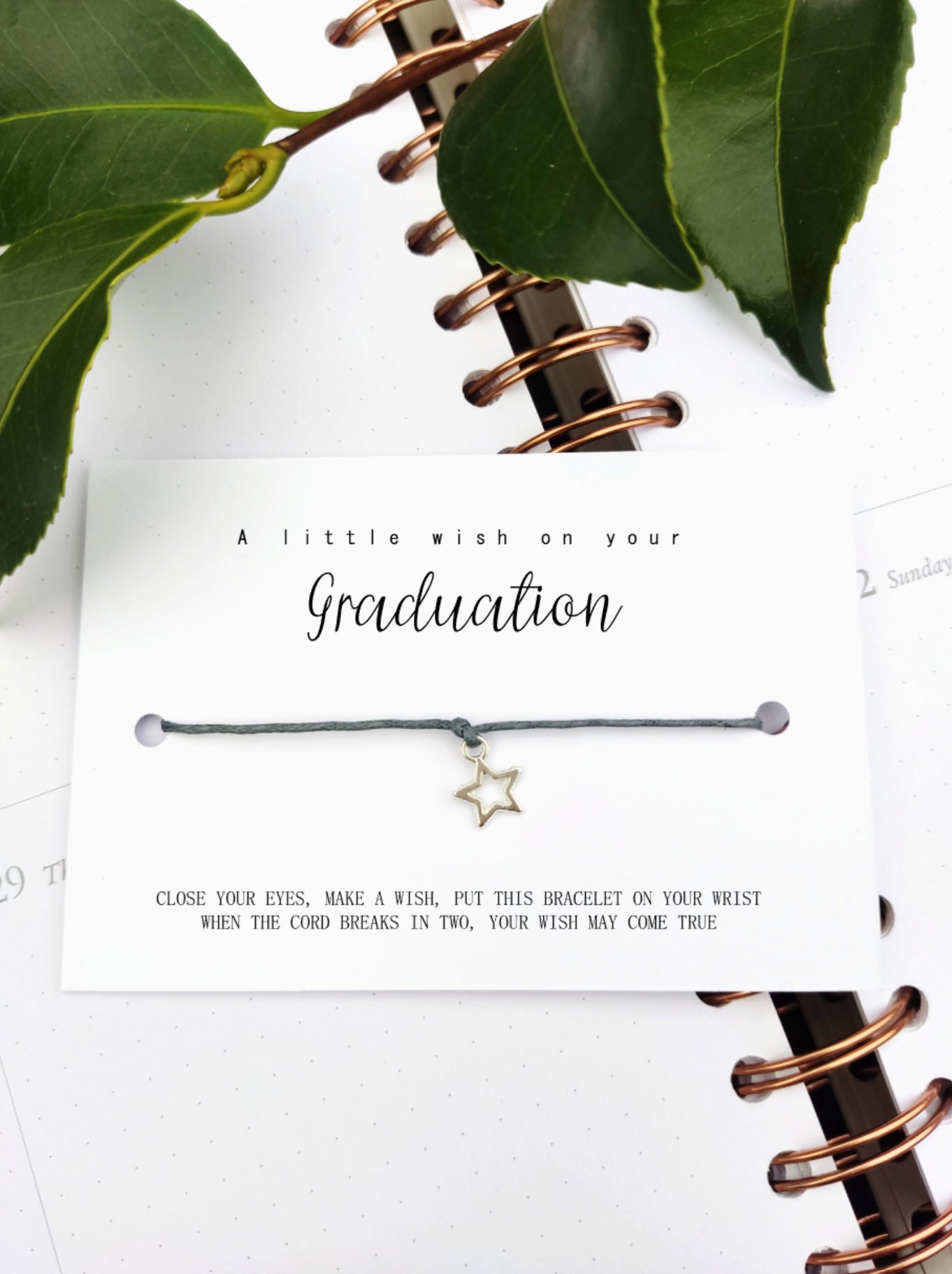 Graduation wish hotsell bracelet
