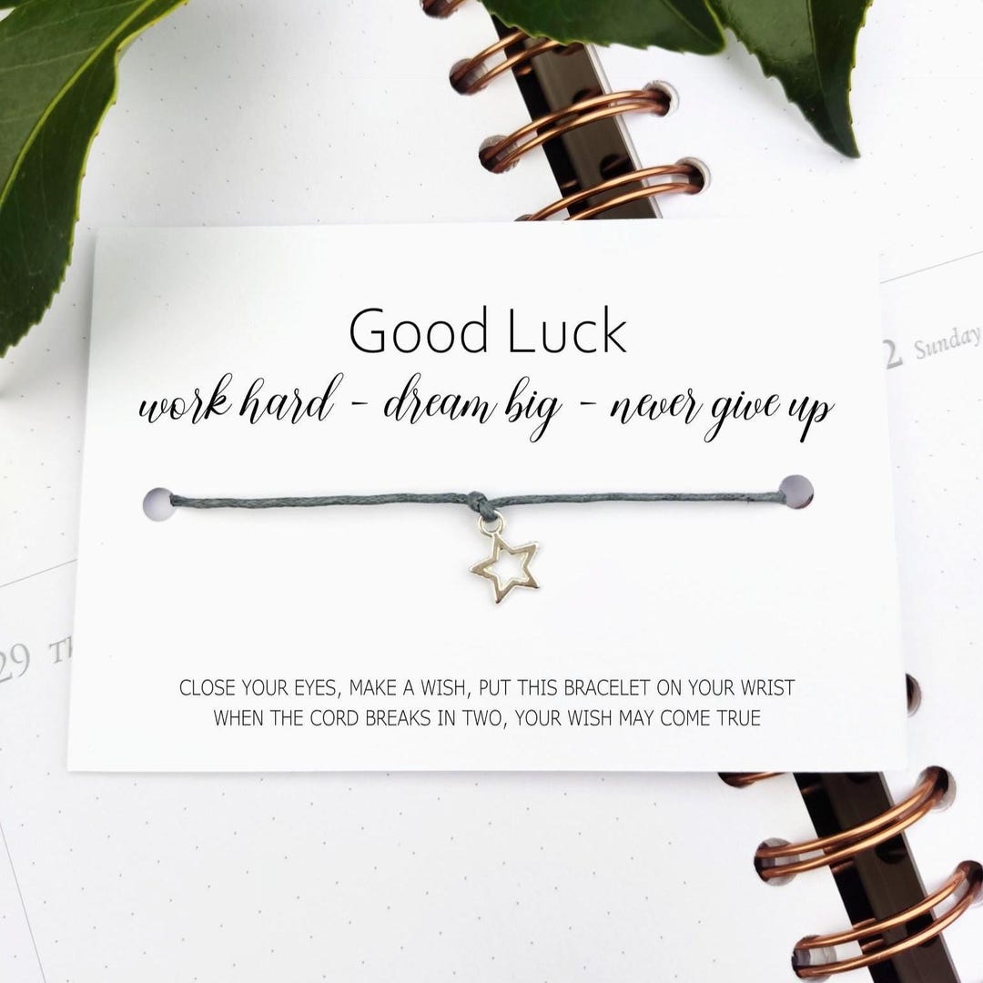 Class of 2026 Wish Bracelet: School Leavers Good Luck Gift for Y6 Y11 ...