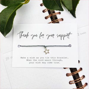 Make A Wish Bracelet: Danke für dein Geschenk