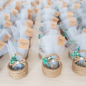 Baby Shower gift, Baby Boy Favors, Lavender basket gift, Celebration Gift for Guests, Wedding Favors, circumcision ceremony gift, Favors