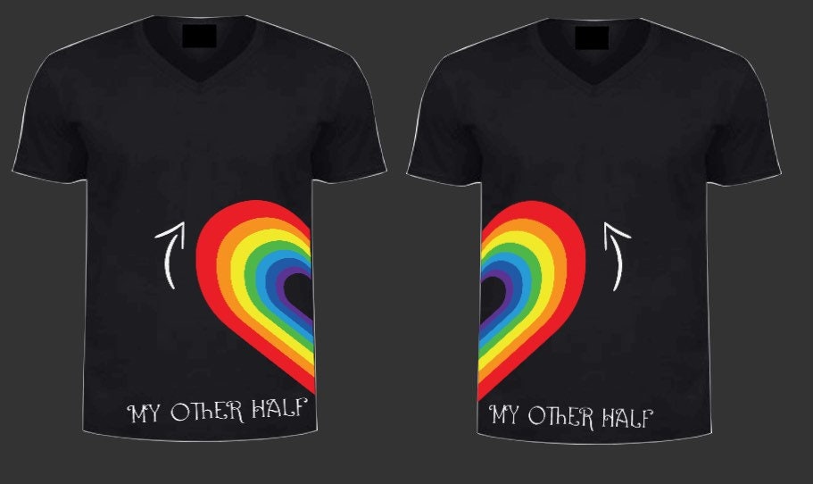 couple pride shirts