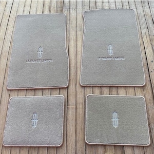 Fit For Lincoln Town Car Signature Limited Floor Mats carpet TAN 4 pcs 2003-11