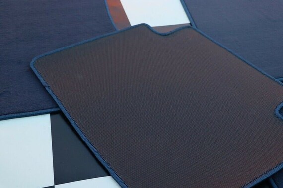 4-Piece Black Nylon Carpet Floor Mats For 1992-1995 Honda Civic Coupe & Sedan – Non-Slip