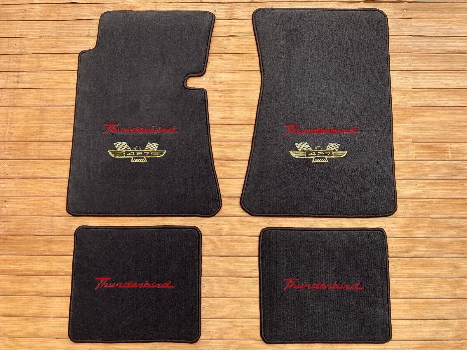1961-1963 Ford Thunderbird Door Panel Inserts Carpet