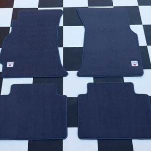 Fit For Honda Civic Ek 9 92-95 EG Type R 1996-00 Floor Mats embroidery Navy blue