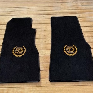 Fit For Nissan 300 ZX Z31 3.0 Twin turbo 50th Floor Mats Carpet Black 2pcs 84-89