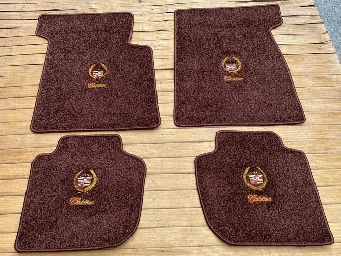 Fit For Cadillac Eldorado Floor Mat Mats Carpet 1971-1978 4 pcs BROWN