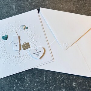 Felicitatiekaart voor schoolinschrijving "Little Rocket" | 1e schooldag | Terug naar school | gepersonaliseerd | voucher | geldgeschenk