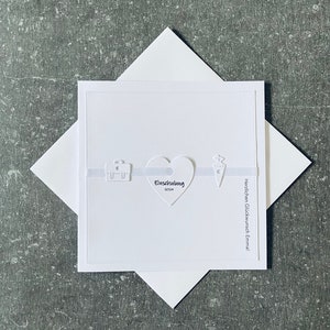 Edele kaart voor schoolinschrijving jongen meisje * Gepersonaliseerd * Tekstkeuze geldvak 1e klas / schoolstart / eindelijk schoolkind / avontuurnaam