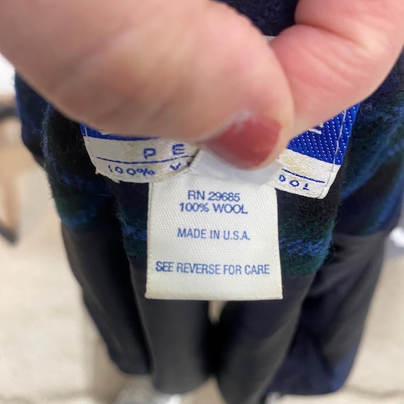 Pendleton wool Harrington jacket Vintage Womans L… - image 10