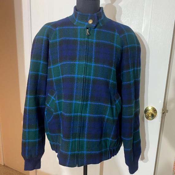 Pendleton wool Harrington jacket Vintage Womans L… - image 1