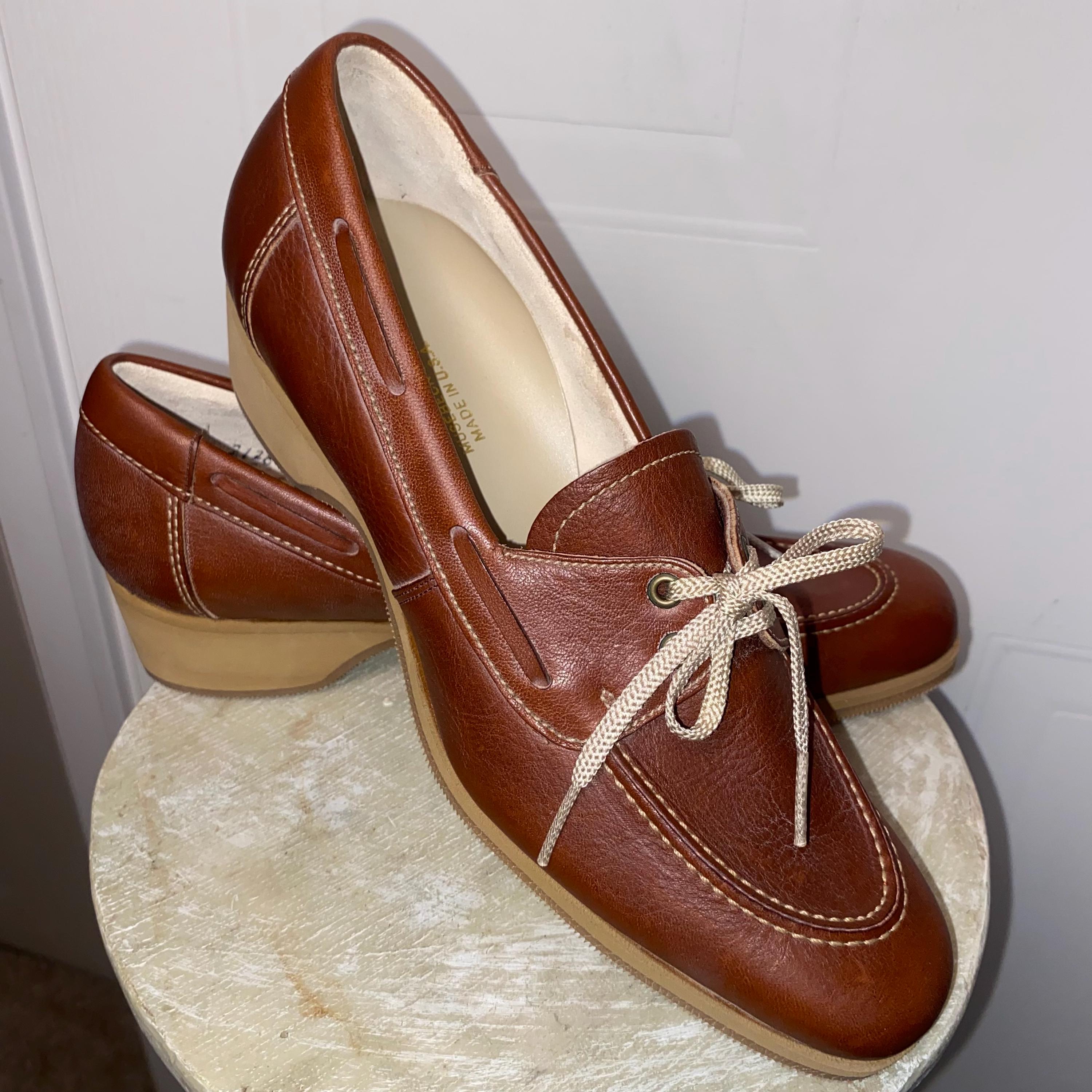 70s Slip on Shoes - Etsy