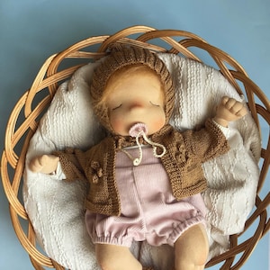 Waldorf style baby doll 16 inch Custom made steiner doll