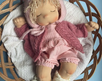 Custom Waldorf Doll - 16 Inch Soft Rag Doll, Made to Order