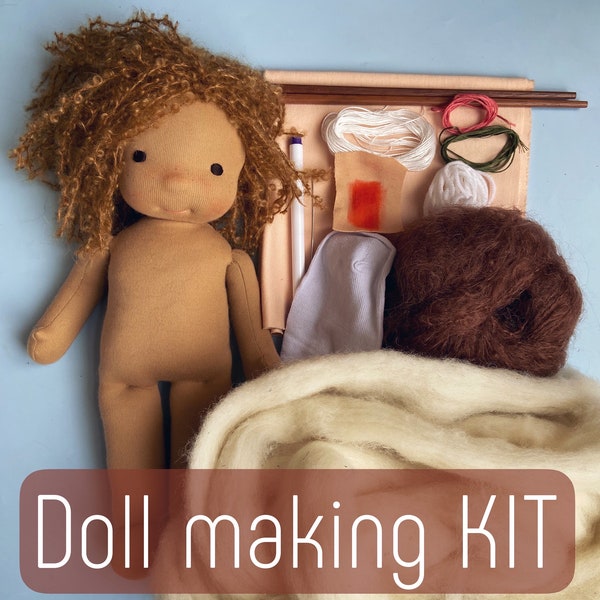 Doll making KIT Waldorf style doll