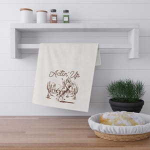 Western Ranch Rodeo Tea Towels, Cowboy Kitchen Decor, Southwestern Dish Towel Set, Farmhouse Home Gift, Rodeo Lover Decor, Cotton & Poly