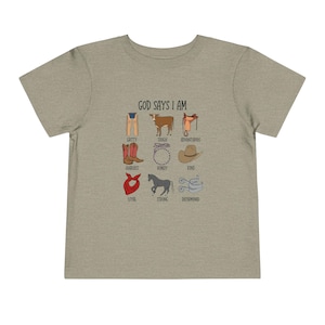 Cowboy Toddler Tee, Rodeo Western Shirt for Toddlers, Cowboy Toddler Clothing, Western Theme Kids Shirt, Toddler Rodeo T-Shirt, Cowboy