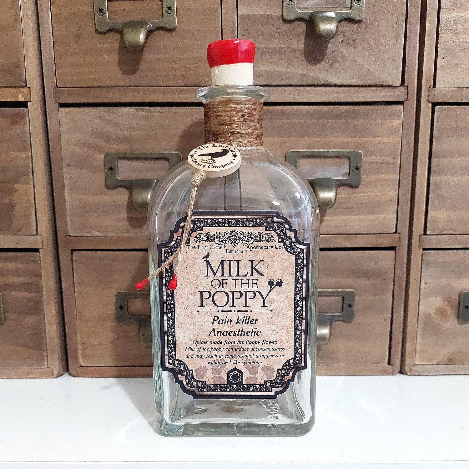 Milk Of The Poppy Potion Apothecary Style Drinks Decanter Rum Etsy