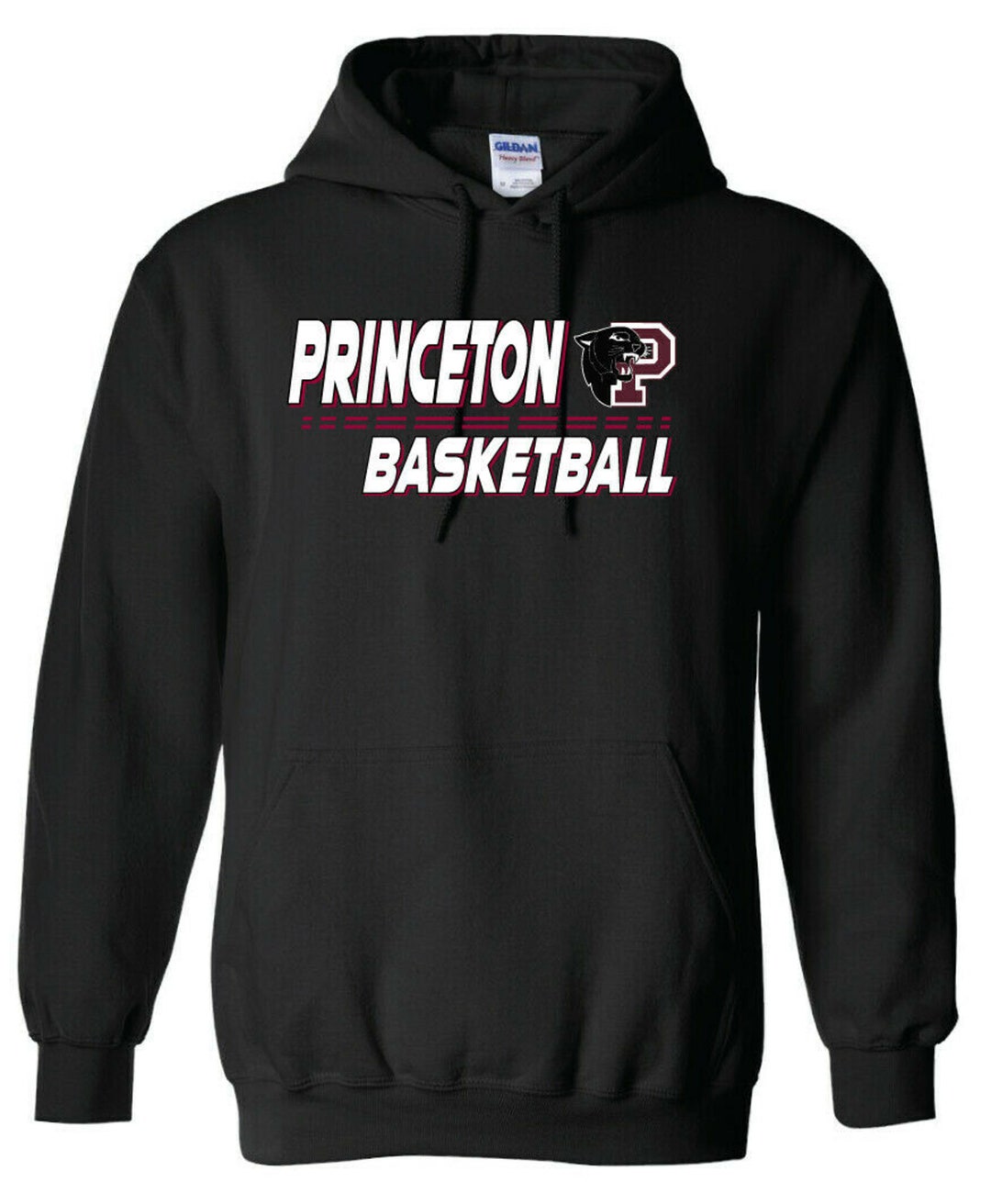 Princeton High School Panthers Princeton Basketball Hoodie black Etsy