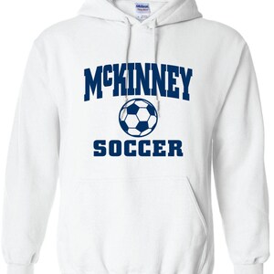 Mckinney high school lions soccer varsity series hoodie ---3 colors