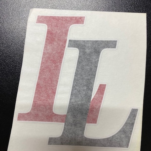 Lovejoy high school LL logo sticker / window decal