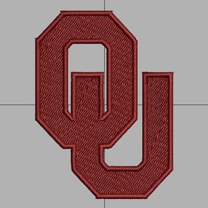 May include: A maroon embroidered patch with the letter "O" in a stylized font.