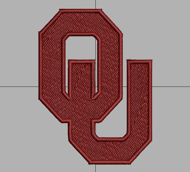 Oklahoma Sooners OU Logo Embroidery Digitizer File - Etsy