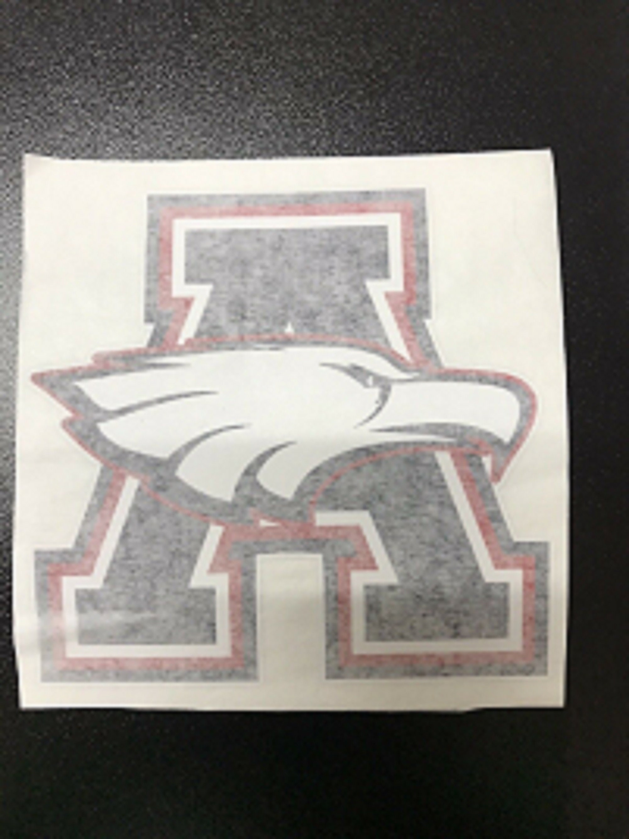 Allen high school eagles A eagle head logo sticker / window | Etsy