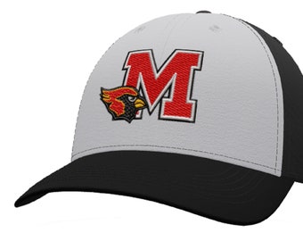 Melissa high school cardinals M vintage unstructured hat ---gray