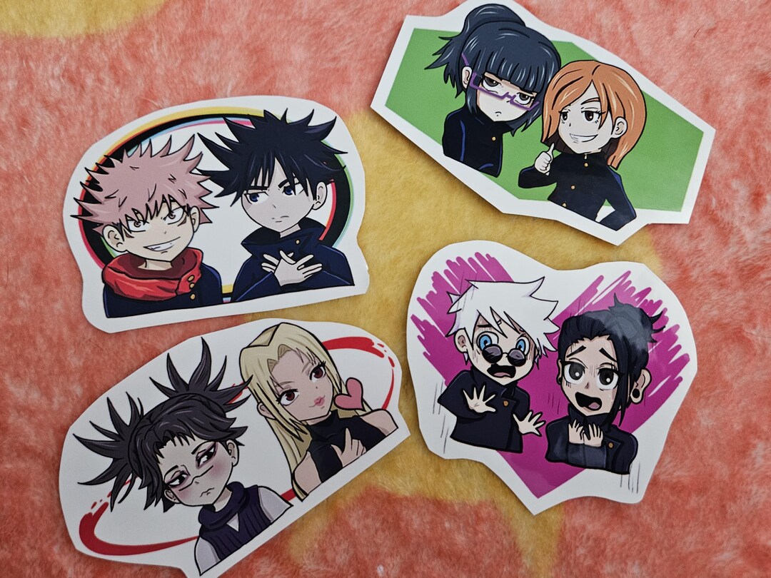 JJK Vinyl Stickers - Etsy