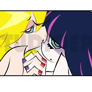 Panty and Stocking Vinyl Sticker