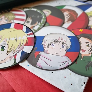 Hetalia Large Sticker Set