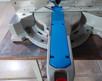 Zero Clearance Throat Plate Insert for Hercules 12" Miter Saw (Harbor Freight)