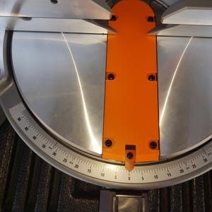 Zero Clearance Throat Plate Insert for Ridgid R4113 Miter Saw