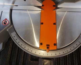 Zero Clearance Throat Plate Insert for Ridgid R4113 Miter Saw
