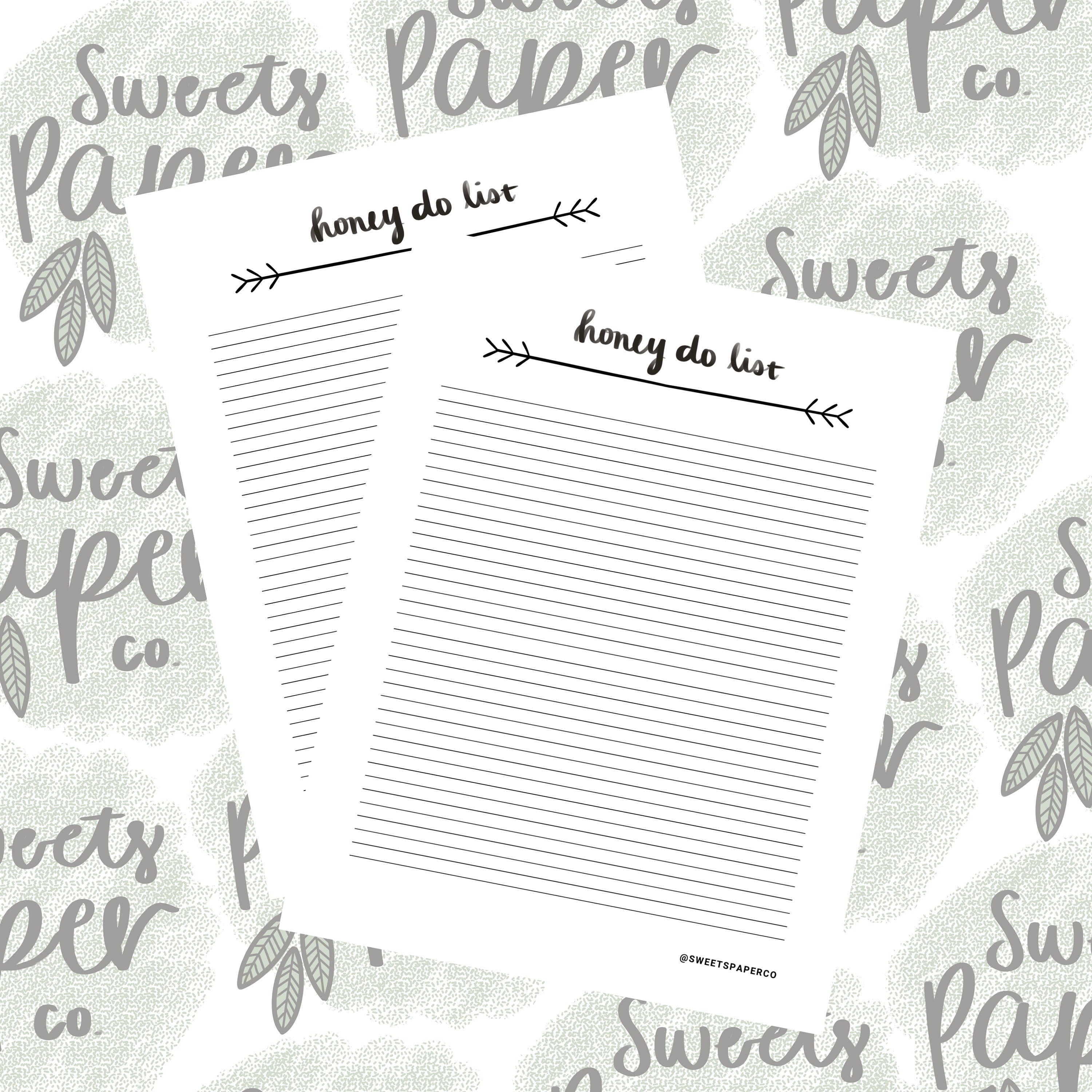 Honey Do List Printable, This Week, Lined Printable, 8.5x11 Printable ...