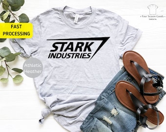 Stark Industries Shirt, Marval Tee Shirt, Iron Movie Shirt, Tonny Stark T-Shirt, Marval T shirt, Avenger Tshirt, Superhero Shirt