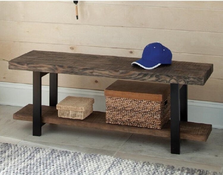 Holz Design Esstisch-2 Bank 4 Personen Esstisch Massivholz | Etsy