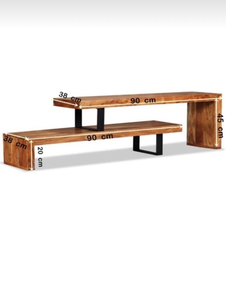 Tv-Gerät aus Holz Tv-Ständer aus Holz Tv-Ständer Tv-Ständer | Etsy