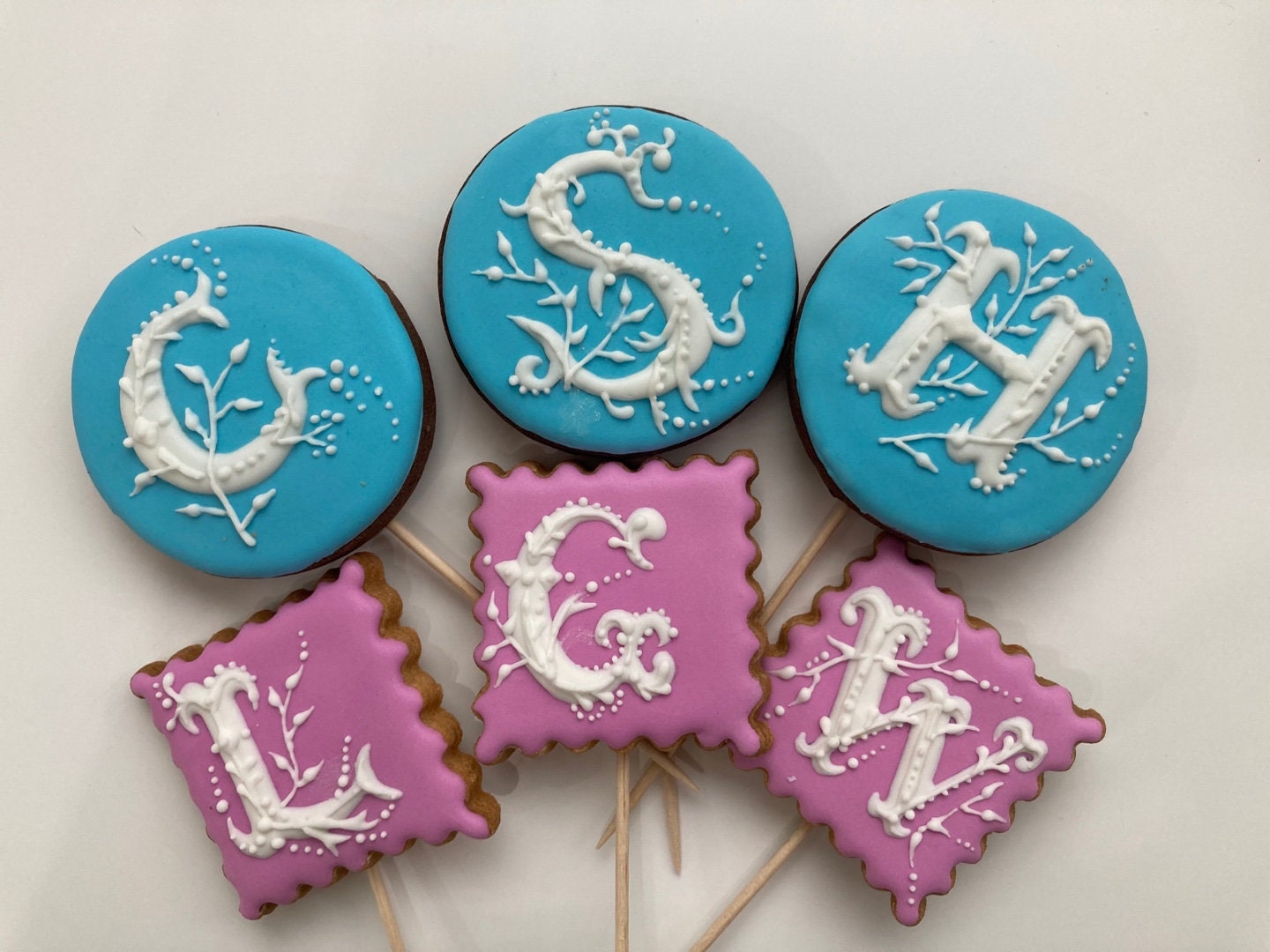 Alphabet Letters Cookies by Royal Icing Etsy