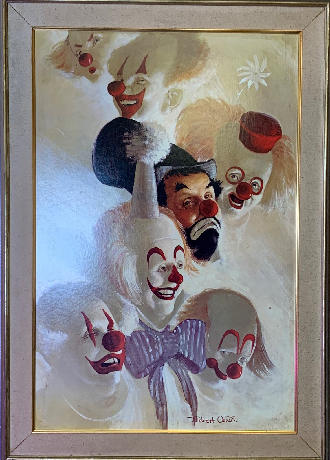 Clowns Abound by Robert Owen | Etsy