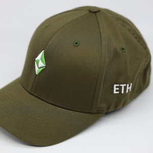 Ethereum ETH Hat (Olive)