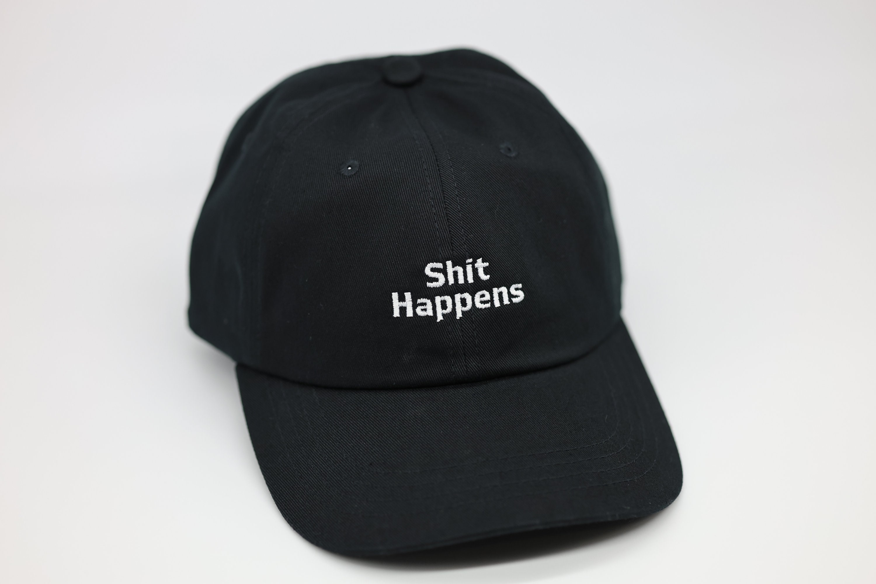 Shit Happens Hat (black) - Etsy