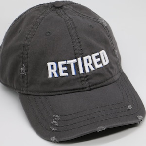 Retired Hat (Free Shipping in the US)